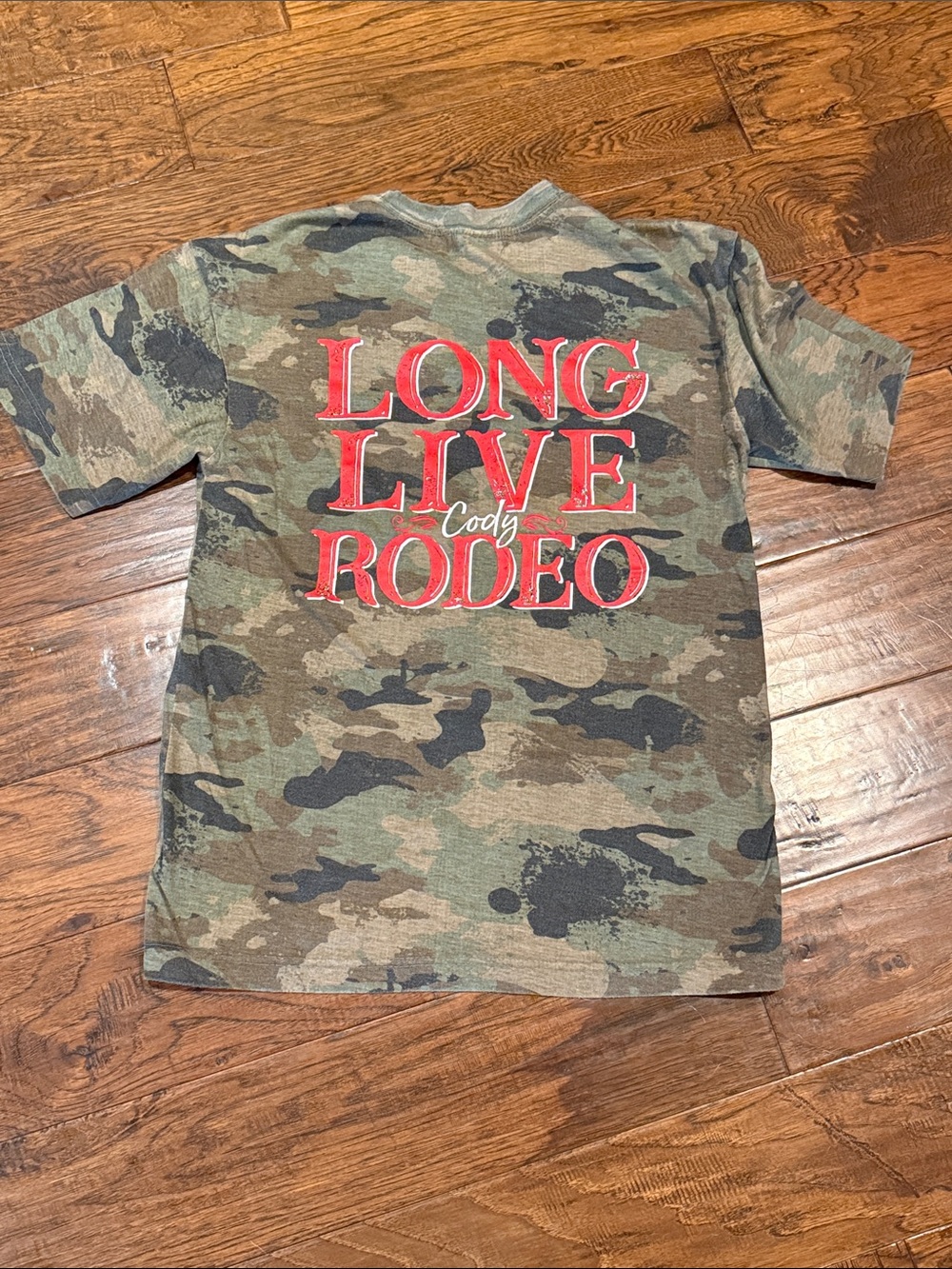 MV Sport Camouflage Short Sleeve Tee - Green Brown Black Cody Rodeo
